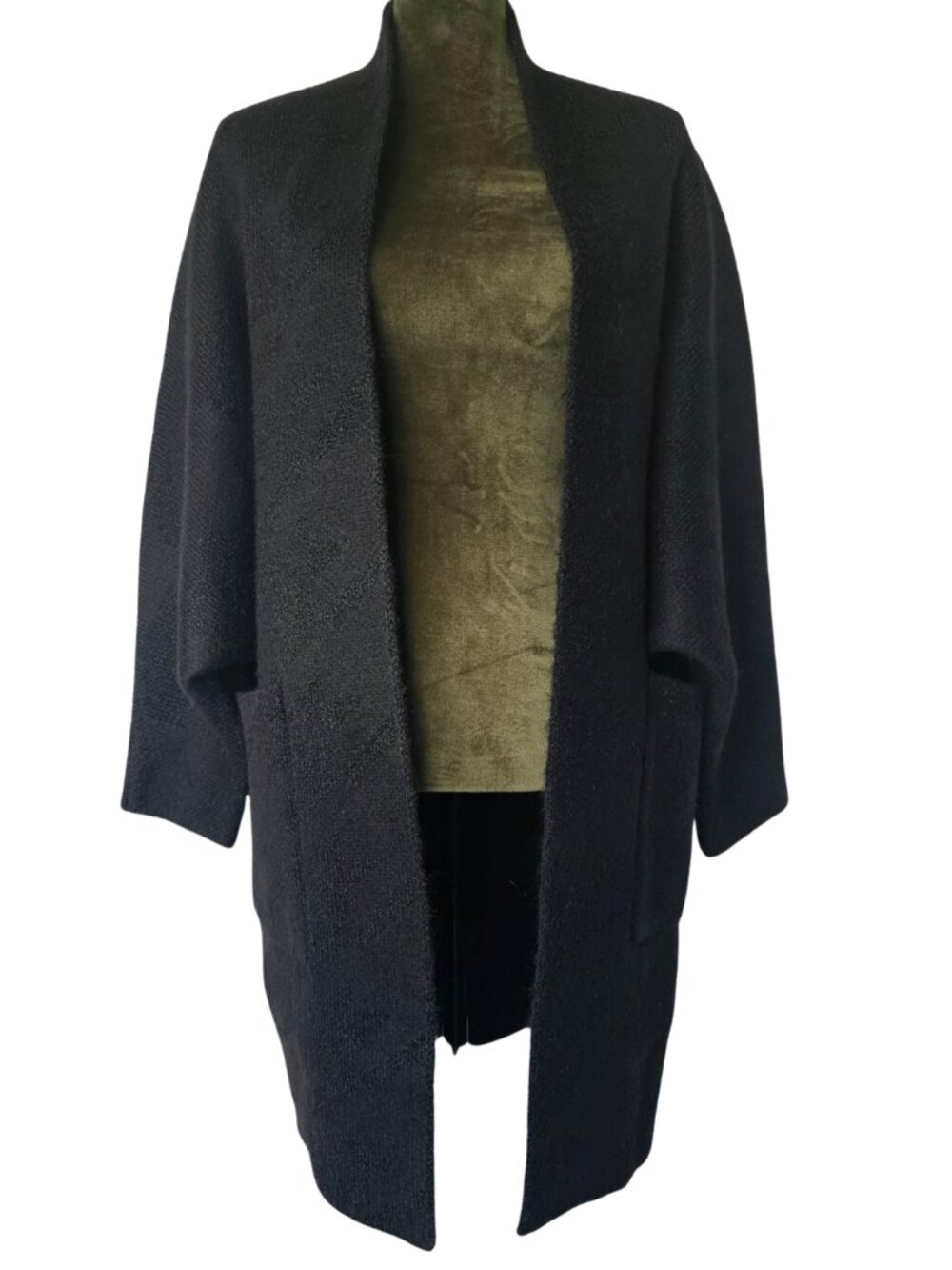 ✨Like New✨ Express Oversized Cardigan Sweater Coat, Black, Size Small